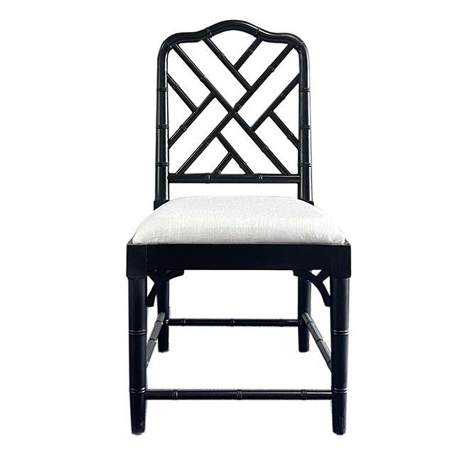 Black Bamboo Dining Chair For Wedding Furniture