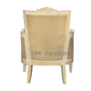 Rattan Back Arm Chair For Living Room