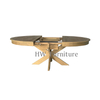 Extendable Solid Wood Long Table
