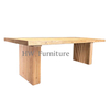Home Furniture Rectangle Solid Wood Dining Table For Wedding Furniture