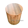 Round Wooden Low Table/Solid Wood Coffee Table