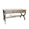 New Style Home Furniture Solid Wood Side Table With Marble Surface