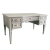 Home Furniture White Solid Wood Side Table With Drawer