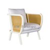 New Style Rattan Back Arm Chair For Living Room Furniture