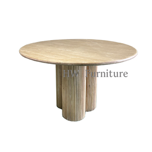 Hot Sale Home Furniture Round Solid Wood Dining Table For Wedding Furniture