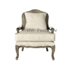 Nordic Living Room Furniture Solid Wood Leisure Back Chair Hotel Cane Lounge Armchair Natural Rattan Sofa Chair