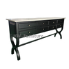 High Quality Home Furniture Solid Wood Side Table With Marble 