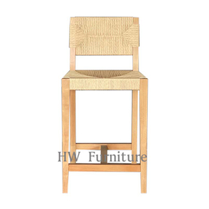 Hot Sale Outdoor Furniture Wooden Dining Chairs With Cord/ Bar Chairs