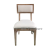 Fabric Dining Chairs With Wooden Frame For Home & Wedding Furniture