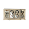 Solid Wood Cabinets With Mirror Finish
