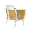 New Style Rattan Back Arm Chair For Living Room Furniture