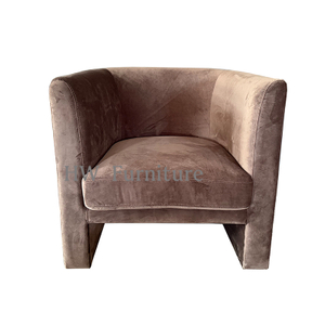 Single Seat Velvet Lounge Chair For Wedding Furniture
