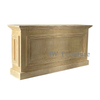 Factory Best-Selling Wedding Furniture,Natural Color Rectangular Outdoor Bar Table