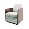 Arm Chairs With Solid Wood Frame And Rattan Back/Wooden Lounge Chairs