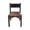 Hot Sale Dining Room Furniture Dining Chair With Hemp Rope Seat