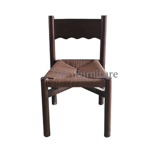 Hot Sale Dining Room Furniture Dining Chair With Hemp Rope Seat