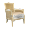 Rattan Back Arm Chair For Living Room
