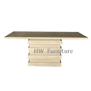 New Style Dining Room Furniture Solid Wooden Dining Table 