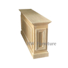 Factory Best-Selling Wedding Furniture,Natural Color Rectangular Outdoor Bar Table