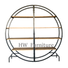 New Style Wedding Furniture Wooden Bookshelf Wine Display Cabinet