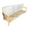 High Quality Wooden Outdoor Furniture Wooden Lounge Sofa For Wedding Furniture