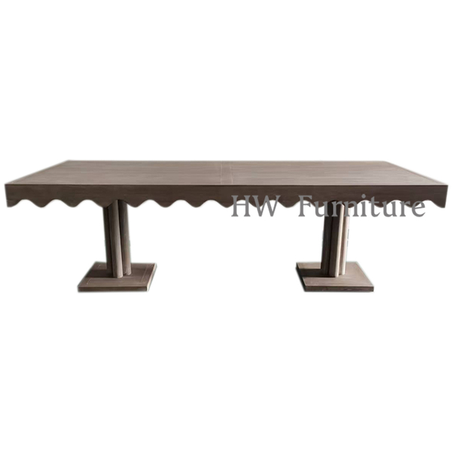 New Design Home Furniture Solid Wood Dining Table For Wedding Furniture