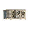 Solid Wood Cabinets With Mirror Finish