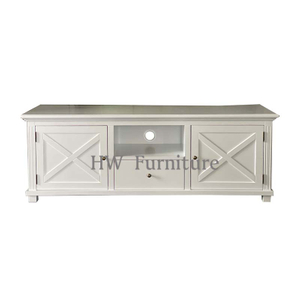 French Provincial Furniture Solid Oak Living Room Furniture Nature Wooden TV Stand Cabinets With Drawers