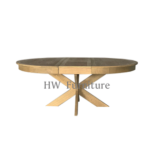 Extendable Solid Wood Long Table