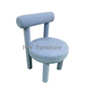 Dining Room Furniture Blue Teddy Velvet Dining Chairs
