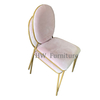 Stackable Stainless Steel Dining Chair For Wedding Furniture