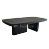 Black Solid Wood Coffee Table