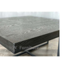Nordic Living Room Furniture With Iron Base And Wooden Roof Coffee Tables