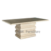 New Style Dining Room Furniture Solid Wooden Dining Table 