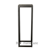 Modern Design Side Coffee Table Custom Home Furniture Solid Wood Tabletop With Iron Foot Base