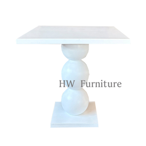 New Design Solid Wood White Coffee Table For Wooden Home Furniture