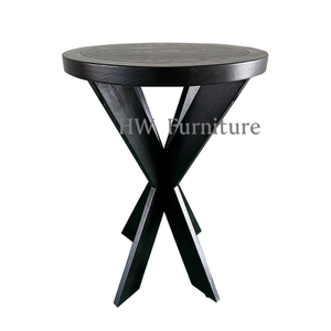 Wooden Outdoor Furniture Black Low Table/Wooden Coffee Table