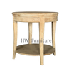Natural Color Wooden Round Low Table/Wooden Round Coffee Table