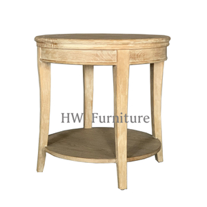 Natural Color Wooden Round Low Table/Wooden Round Coffee Table