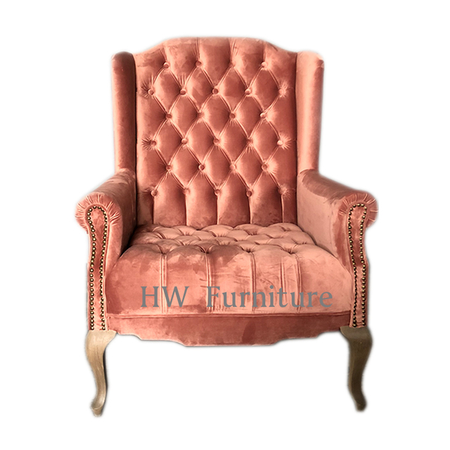 Backrest Buckle Lounge Chair