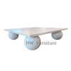 New Style Home Furniture White Low Table Coffee Table 