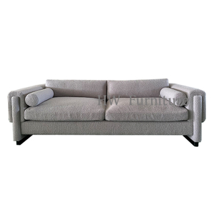 New Style Living Room Furniture Teddy Velvet Lounge Sofa 
