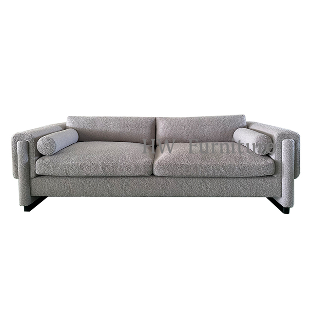 New Style Living Room Furniture Teddy Velvet Lounge Sofa 