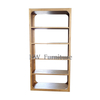 Hot Sale Outdoor Wedding Furniture Wooden White and Black Book Wine Shelf Wood Bar Back