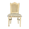 Wedding Furniture French Provincial French Farmhouse Style Dinning Room Chairs Wooden Rattan Chair