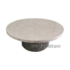 New Design Home Furniture Round Low Table Coffee Table With Marble Surface