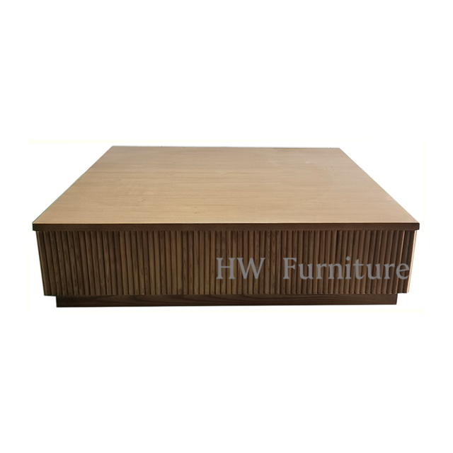 Wooden Home Furniture Square Coffee Table Low Table