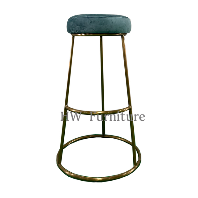 Green Metal Bar Chair For Wedding Furniture