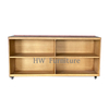 New Style Solid Wood Bar Table In Fabric