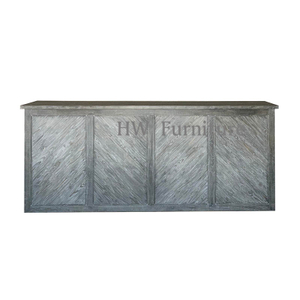 High Quality New Style Hot Sale Wooden Outdoor Wedding Furniture Wooden Counter Bar Table